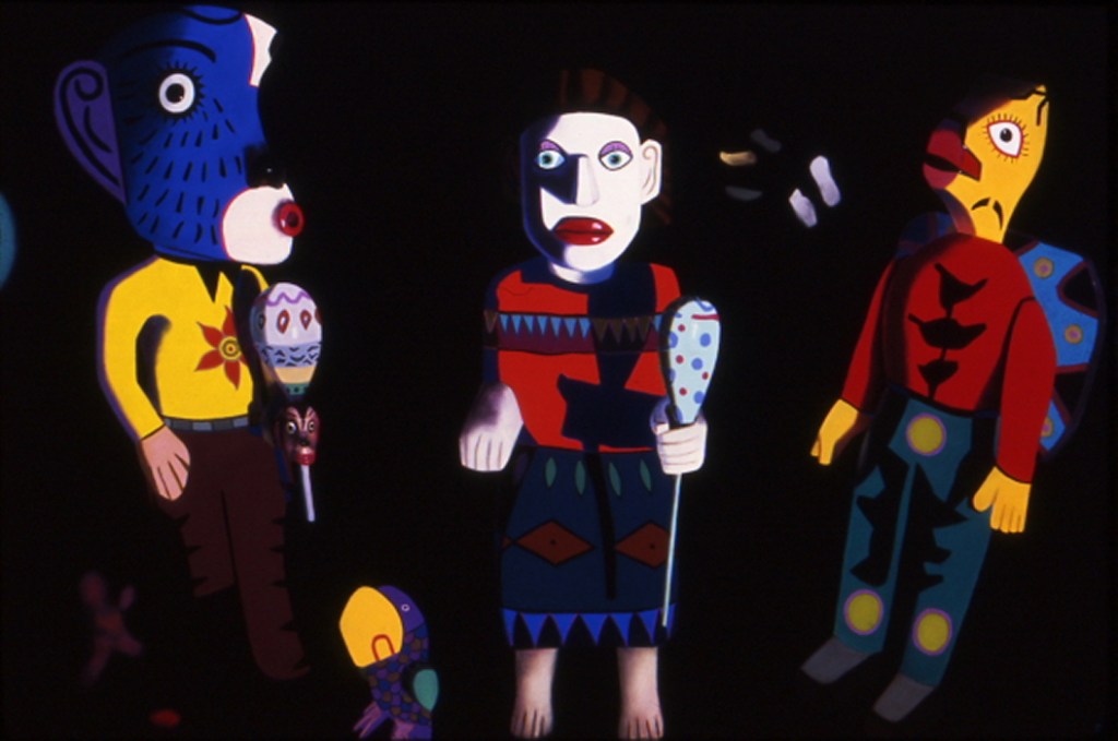 "False Friends," one of Cheryll and John's pastel paintings