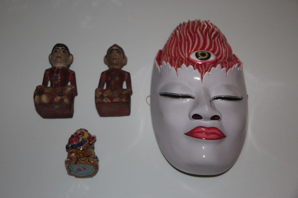 Objects from Bali and Taiwan Objects from Bali and Taiwan
