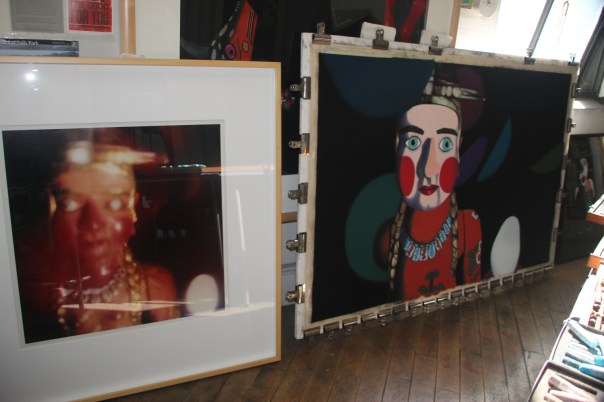 "Before the Epiphany,"  soft pastel on sandpaper (above right)