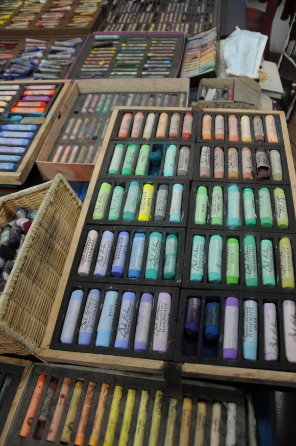 Some of Barbara's pastels