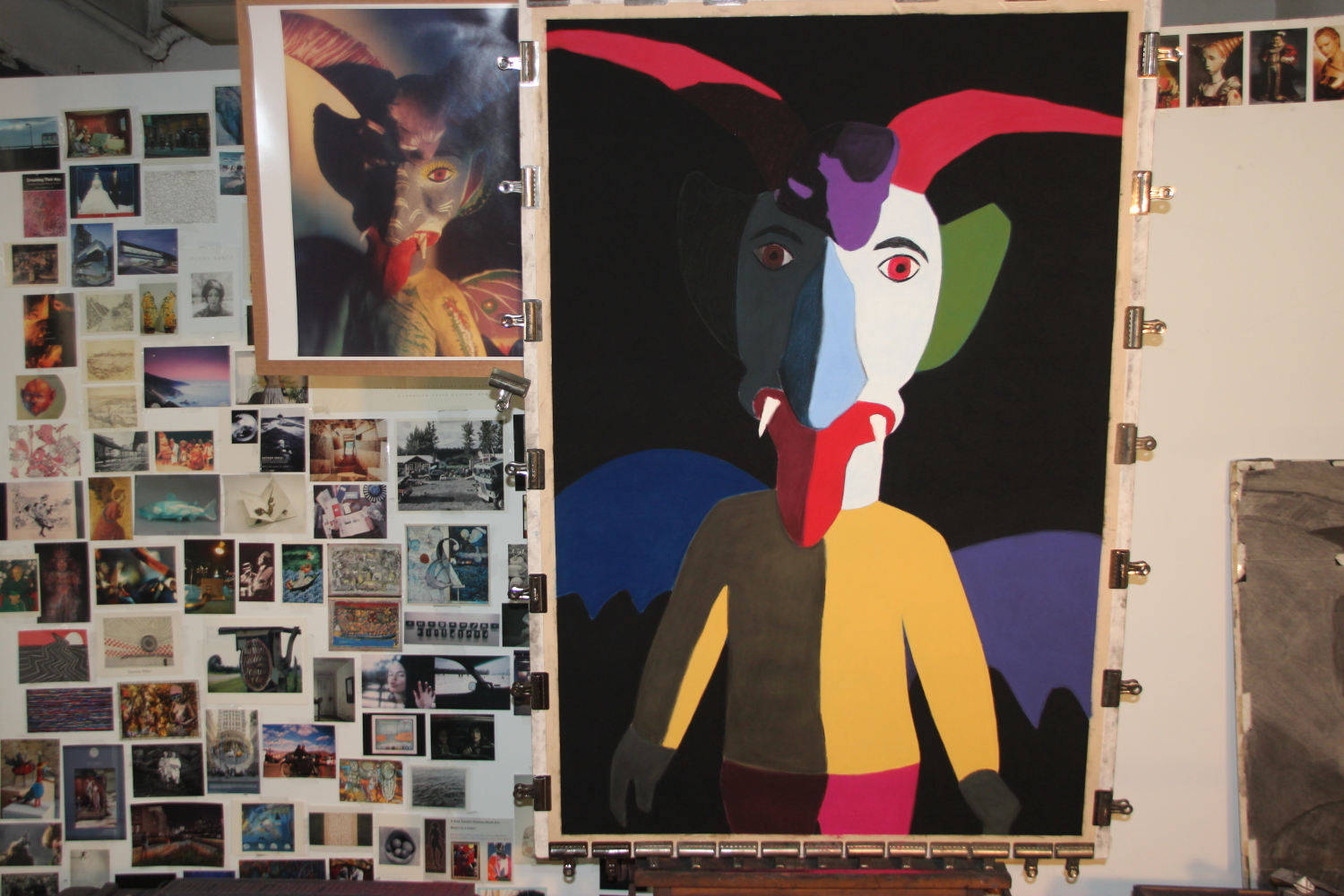 Work in progress, 58" x 38"