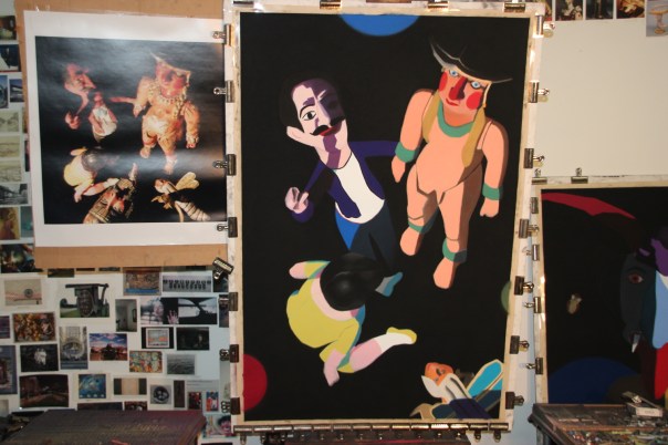 ""The Ancestors," in progress