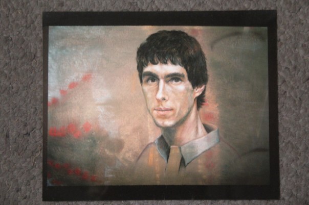 "Bryan," soft pastel on sandpaper, 22" x 28", 1988
