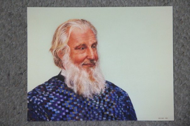 "John," soft pastel on sandpaper, 22" x 28", 1989