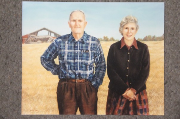 "The Post Oak Jacks," soft pastel on sandpaper, 31" x 39", 1990