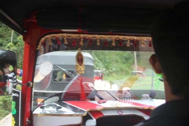 Tuk-tuk ride, Sri Lanka