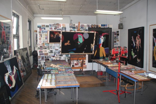 Barbara's studio