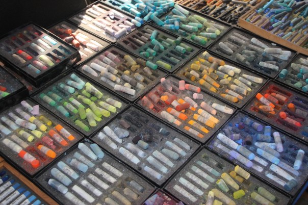 Some of Barbara's pastels