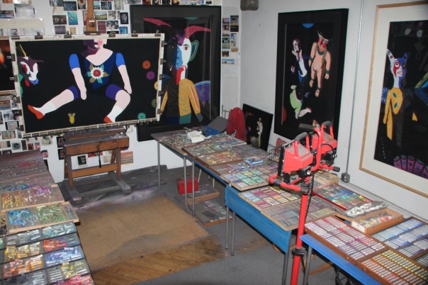 Barbara's studio
