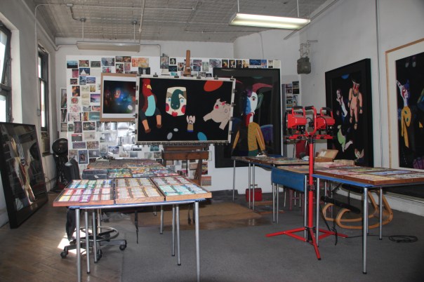 Barbara's studio