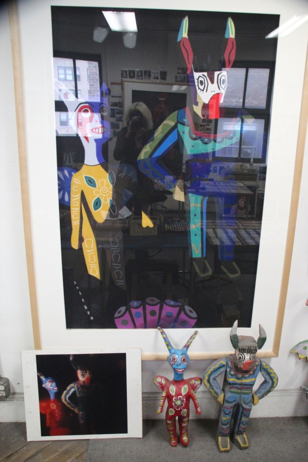 "Quartet" with self-portrait