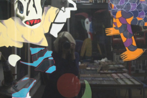 Self-portrait with "Blue Misterioso"