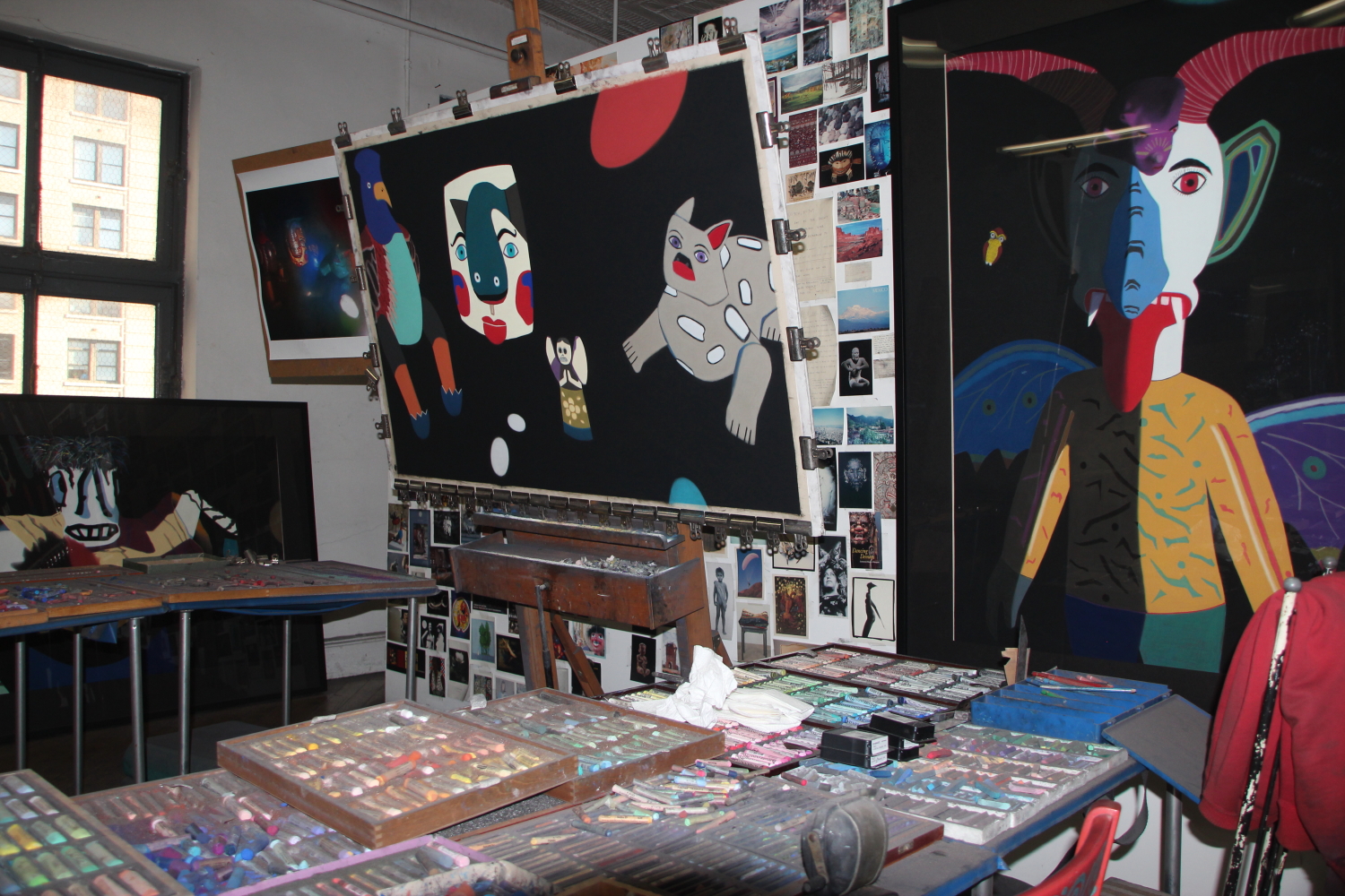 Barbara's studio