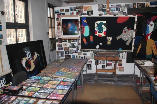 Barbara's studio