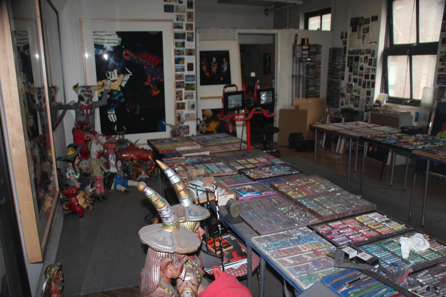 Barbara's studio