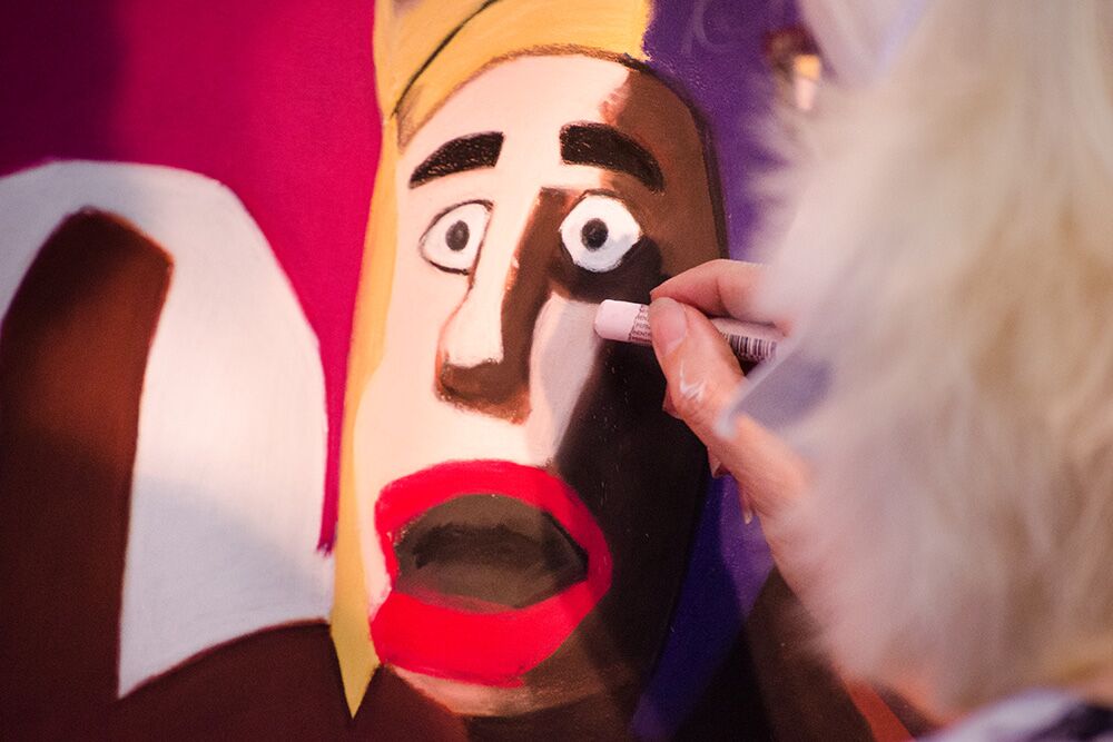 Barbara at work, Photo: Marianne Barcellona