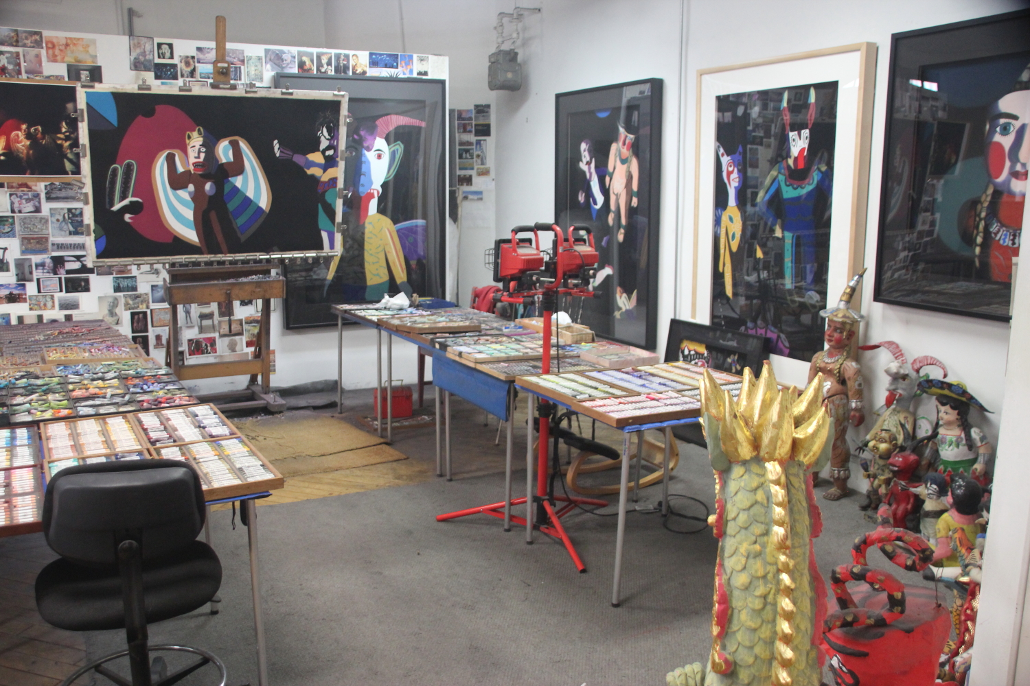 Barbara's studio