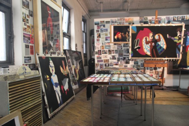 Barbara's studio