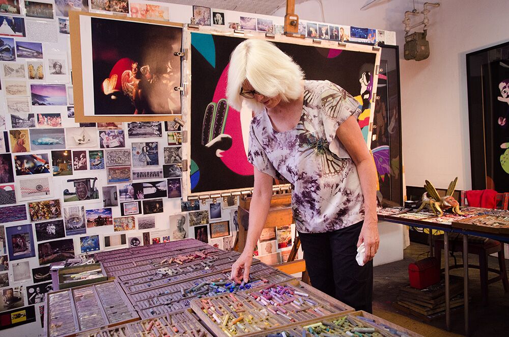 Barbara at work, Photo: Marianne Barcellona