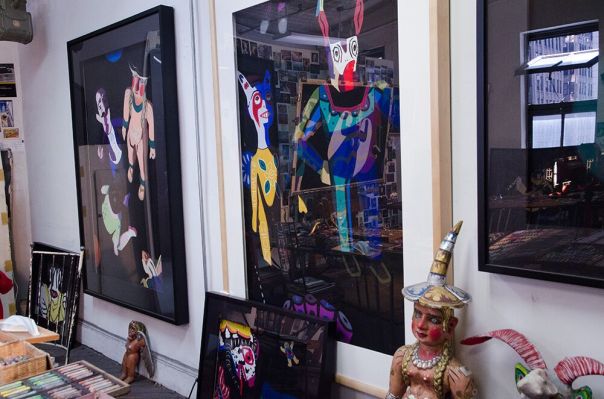 Barbara's studio, Photo:  Marianne Barcellona