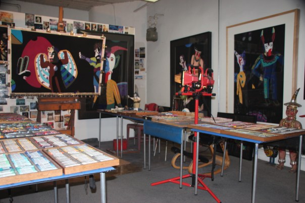 Barbara's studio