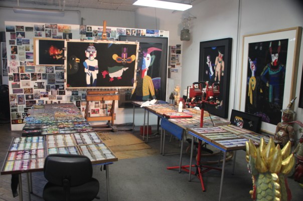 Barbara's studio