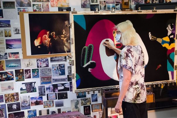 Barbara at work, Photo: Marianne Barcellona