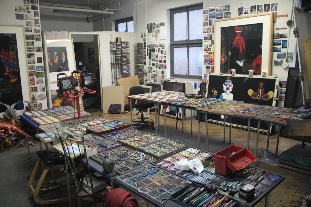 Barbara's studio