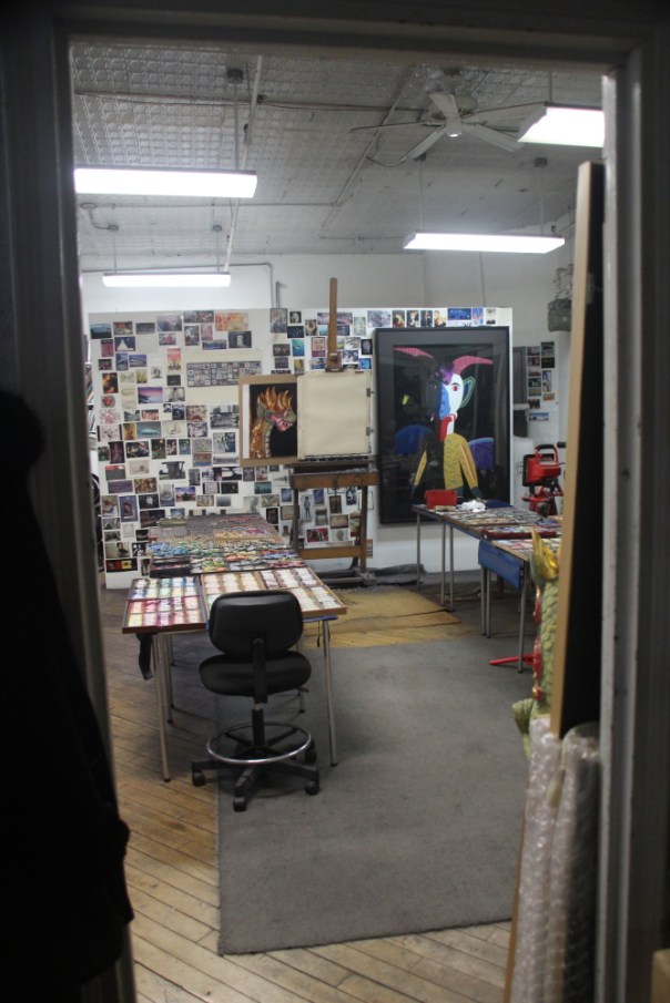 Barbara's studio