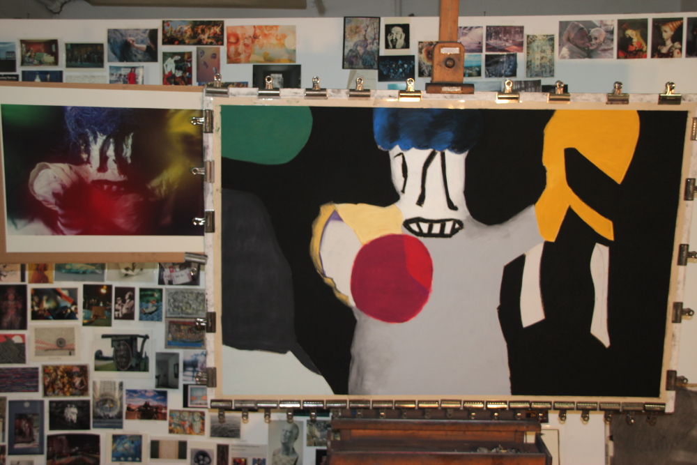 First day's work on "Broken"