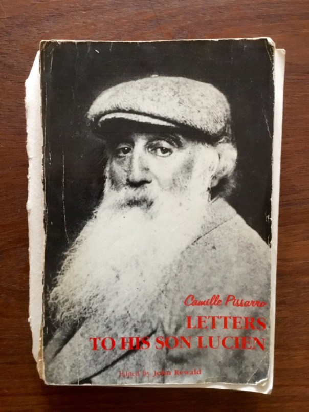 Barbara's well-worn copy of "Camille Pissarro: Letters to His Son Lucien"