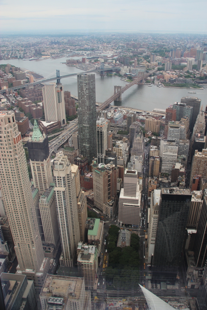View from One World Trade Center