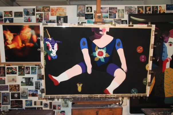 Finished and signed (lower left)