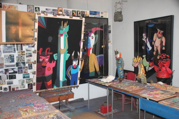 Barbara's studio