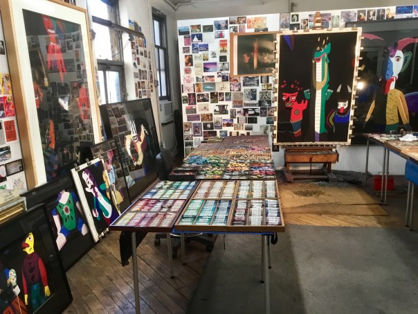 Barbara's studio