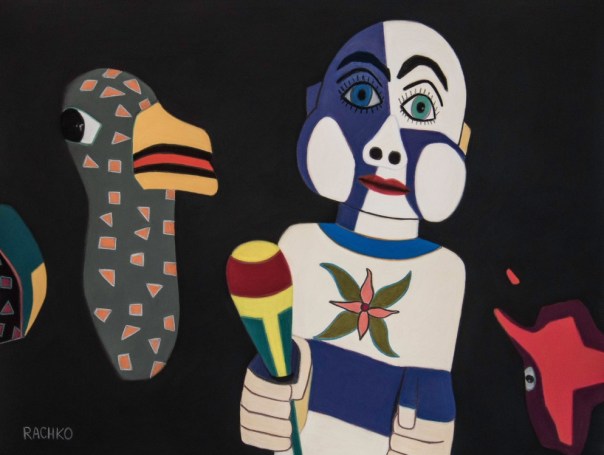 "Survivors," soft pastel on sandpaper, 20" x 26" image, 28 1/2" x 35" framed