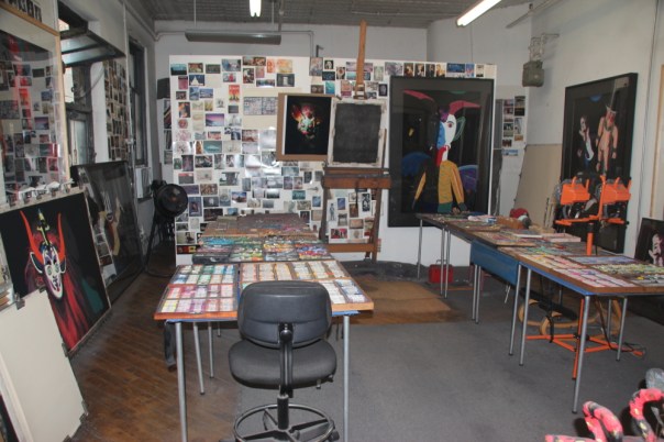 Barbara's studio