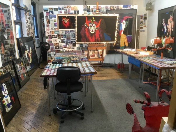 Barbara's studio