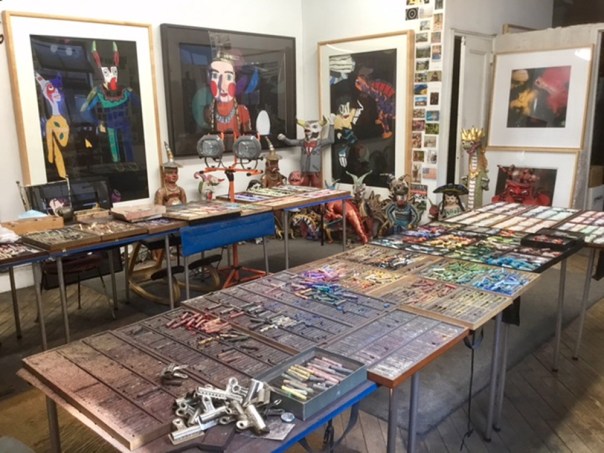 Barbara's studio