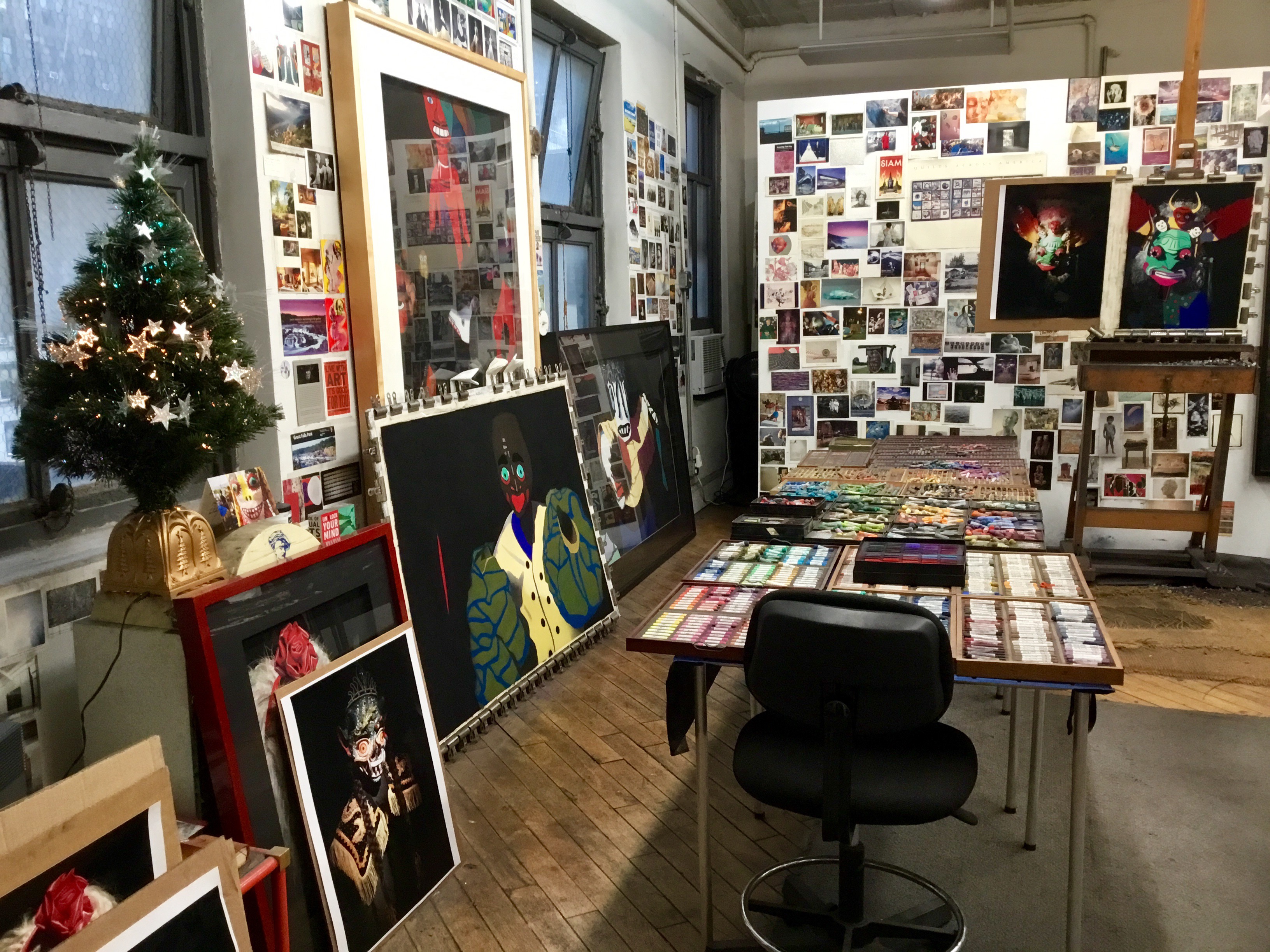 Barbara’s studio