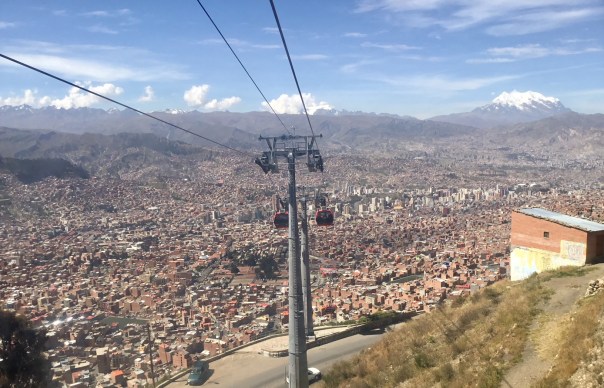 ‘Mi Teleferico’ line, La Paz, Bolivia