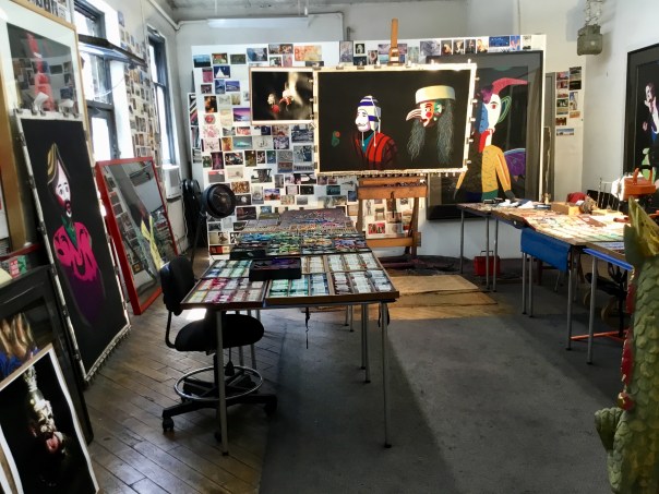 Barbara's studio