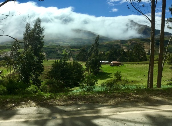 On the road in Bolivia