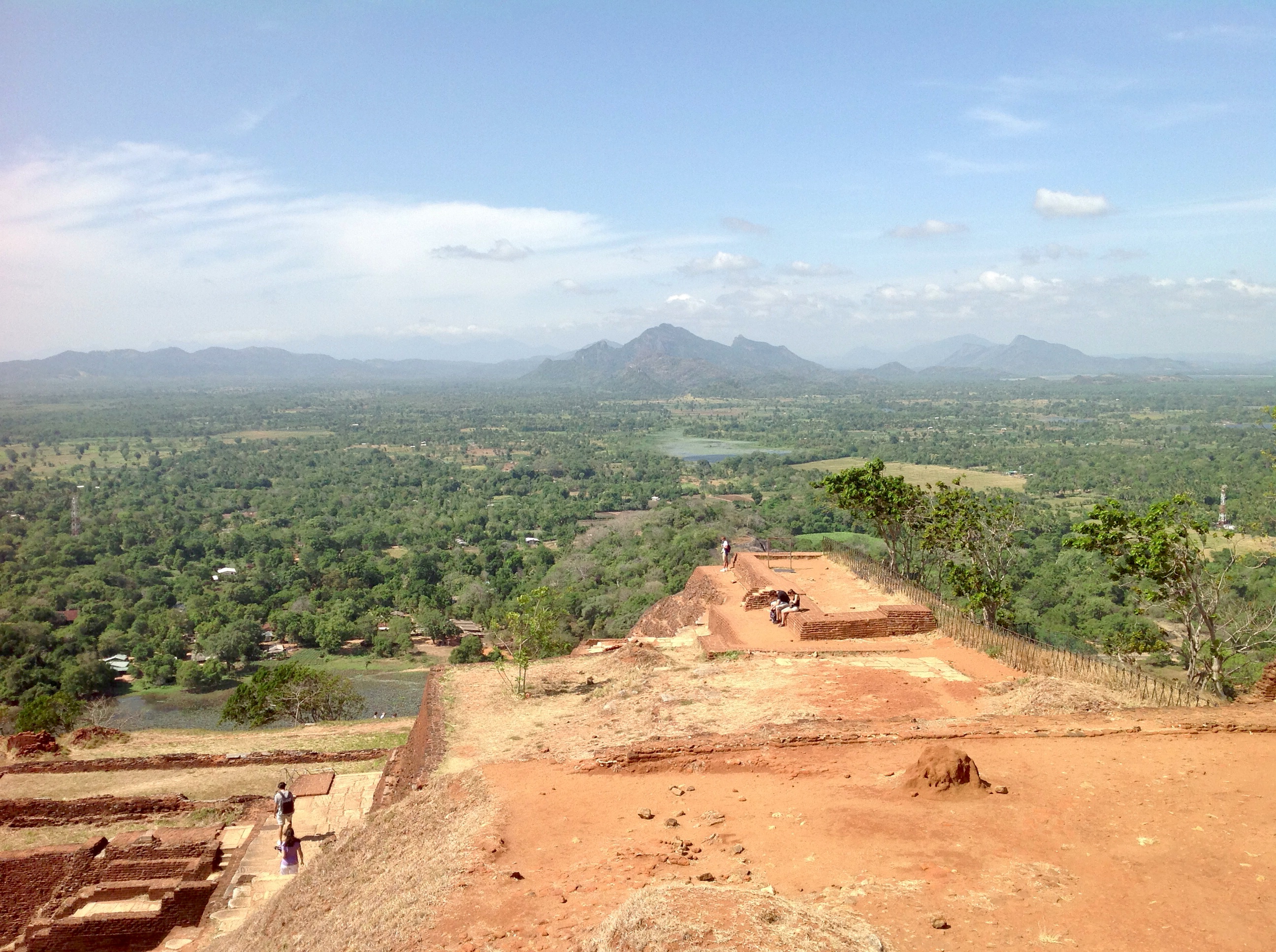 View from the top of Sigiriya, Sri Lanka