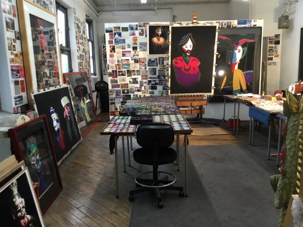 Barbara’s studio
