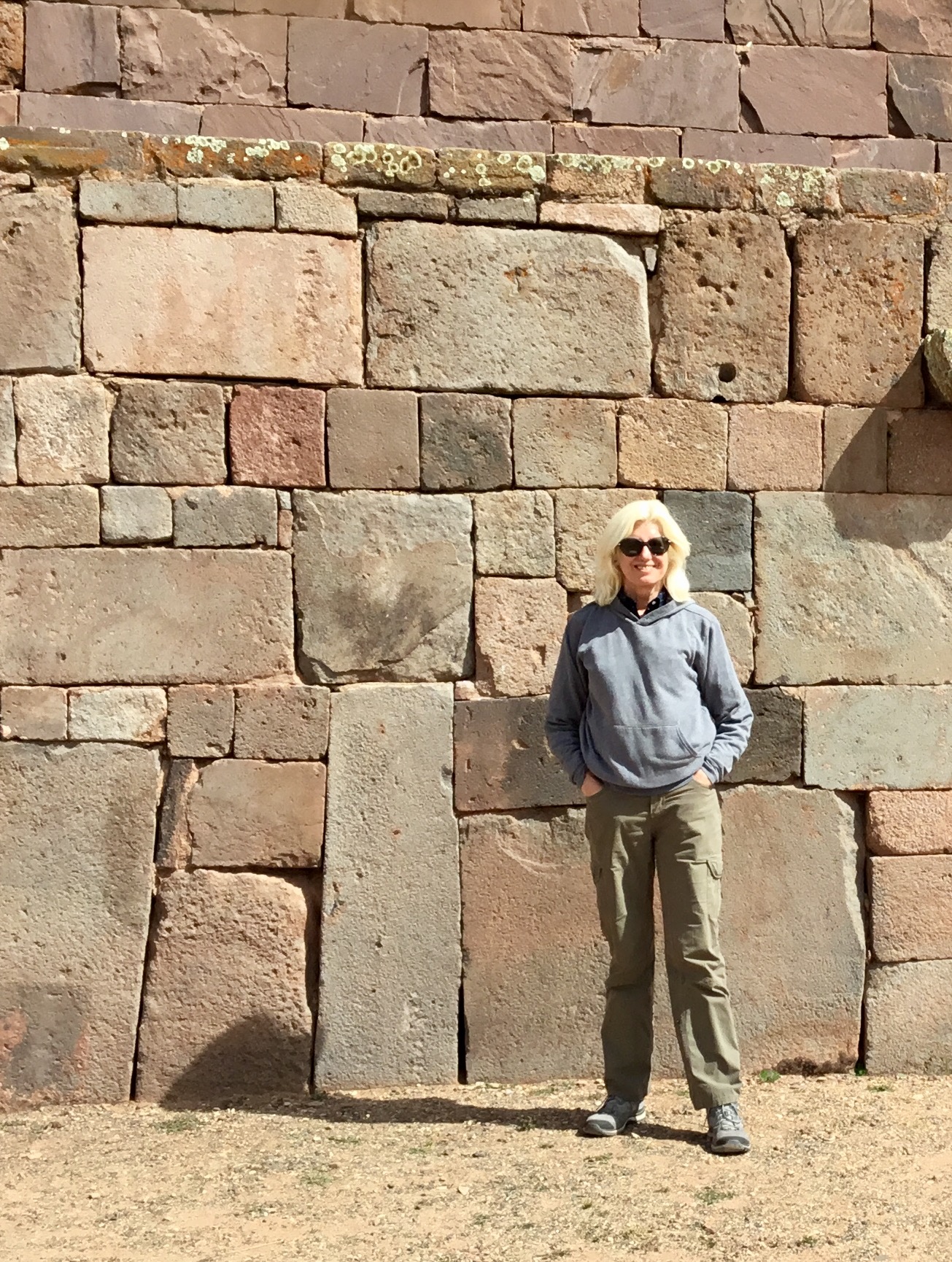 At Tiwanaku, Bolivia