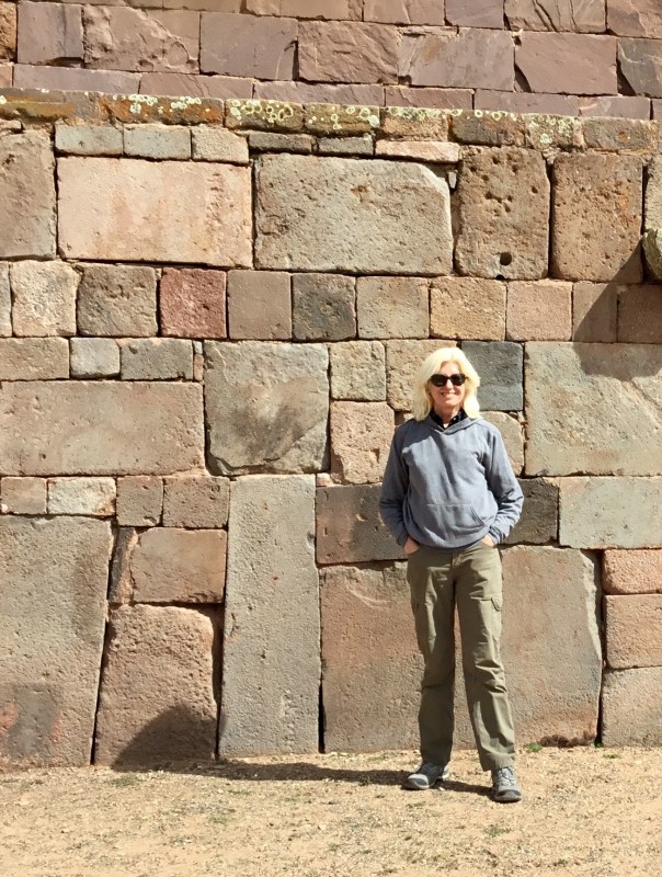 At Tiwanaku, Bolivia