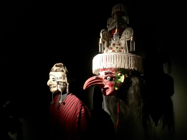 Masks at the National Museum of Ethnography and Folklore in La Paz