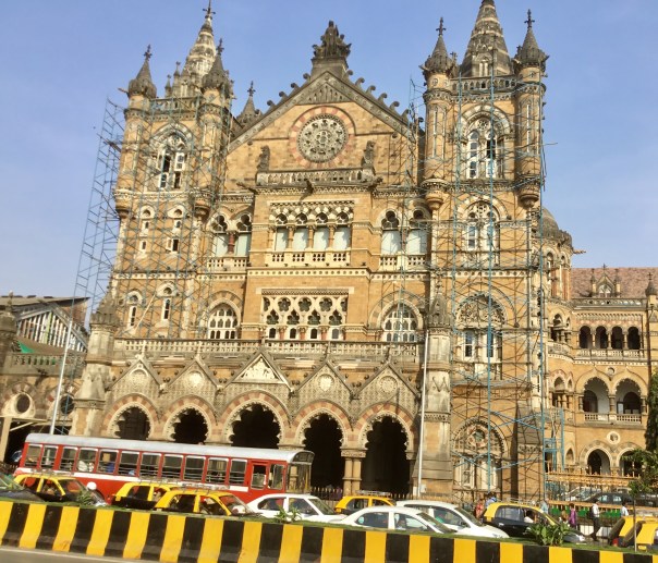 Victoria Station, Mumbai, India, targeted in the November 26, 2008 terrorist attack.