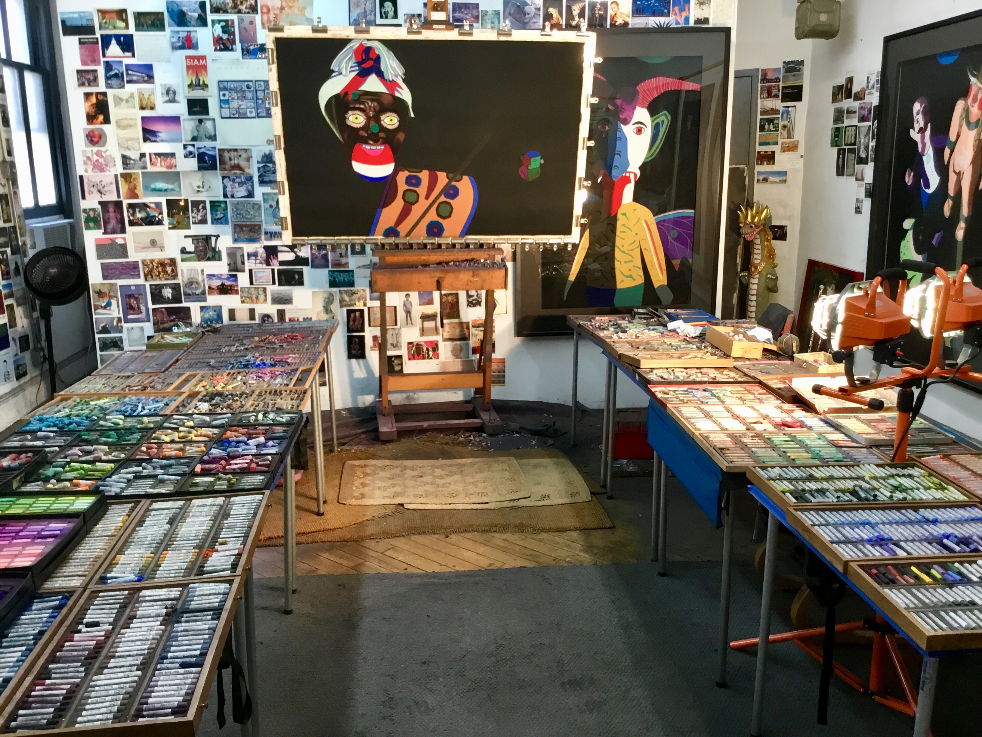 Barbara’s studio